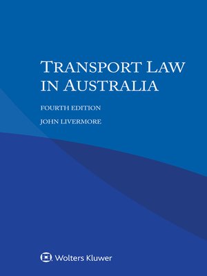 cover image of Transport Law in Australia